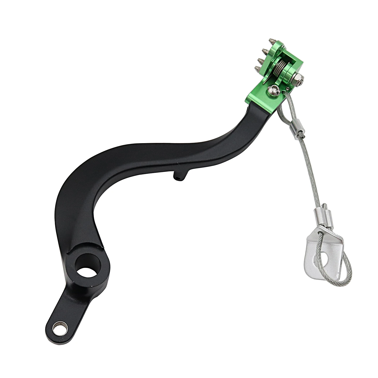 Motocross CNC Aluminum Foot Brake Rear Lever Pedal For KAWASAKI KX250 KX450 2019-2020 KX250F KX450F KLX450R 2006-2018 2019 2020