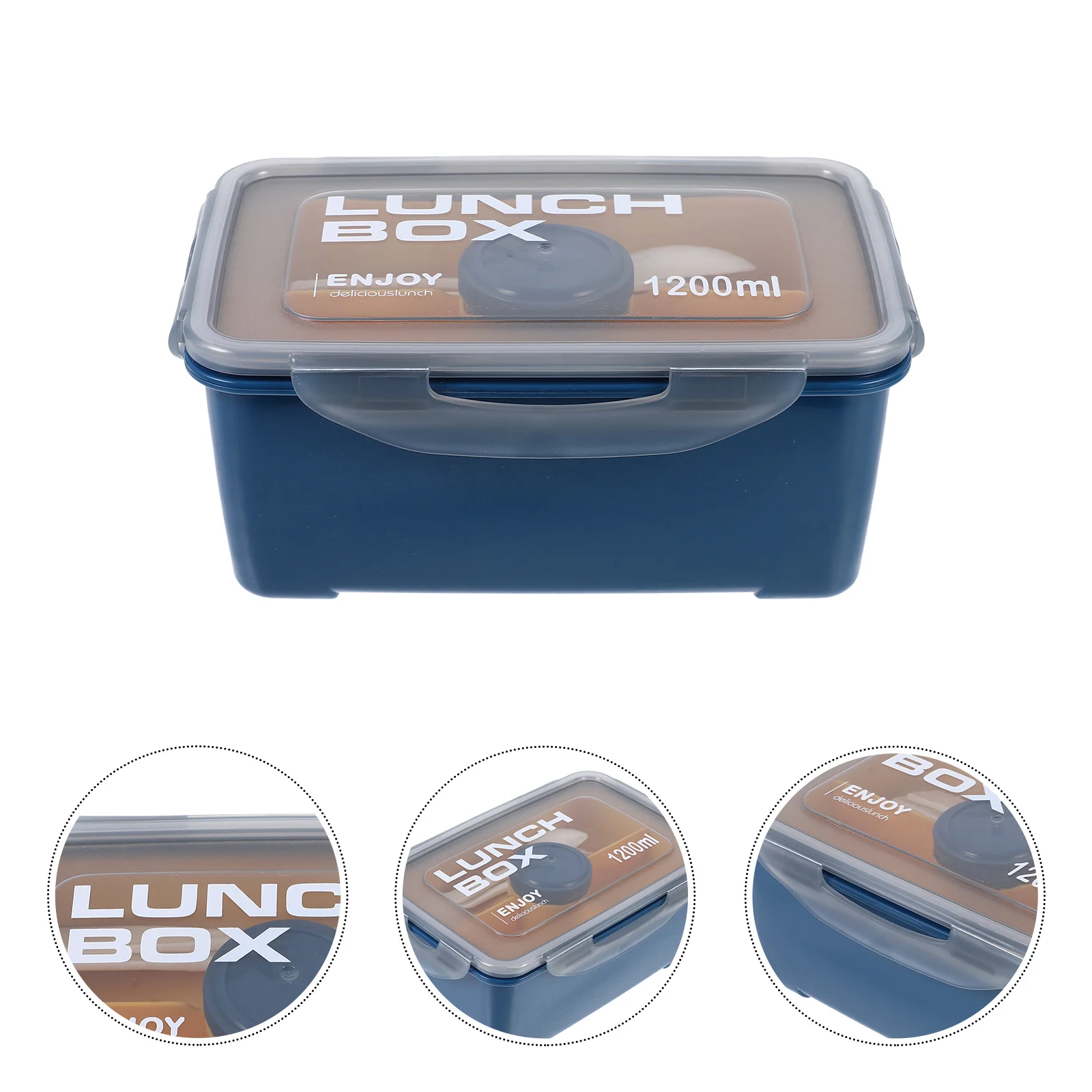 Draagbare Bento Box Lunchcontainer Magnetron Veilig Compartiment Voedseldoos voor Kantoorpersoneel Rijst Fruit Opslag PP Materiaal