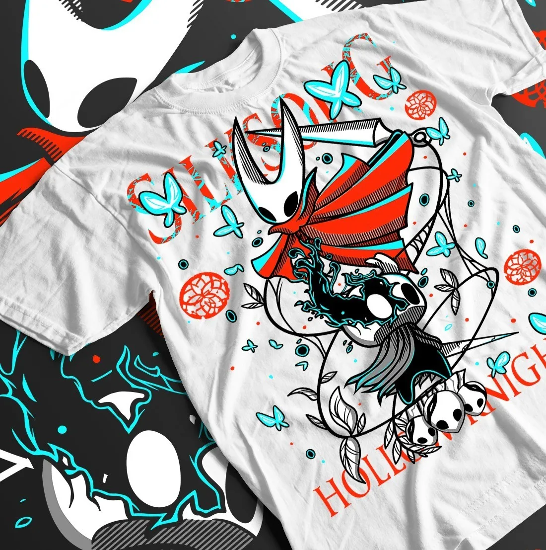 Hollow Knight Silksong Vintage Shirt Silksong Shirt,Warrior Indie Game Tee
