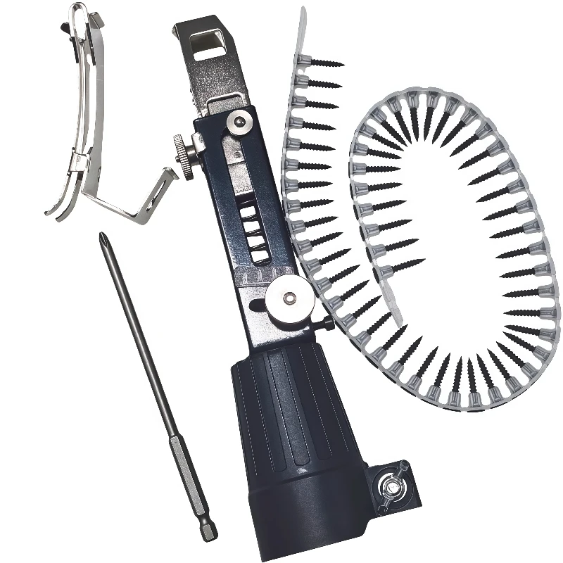 

Набор: Адаптер для дрели с автоматической подачей шурупов для гипсокартона, насадка-шуруповерт, цепной пистолет для гвоздей