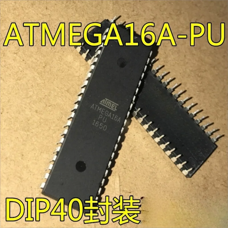 5PCS New ATMEGA16A ATMEGA16A-PU ATMEGA16L-8PU microcontroller chip direct insertion