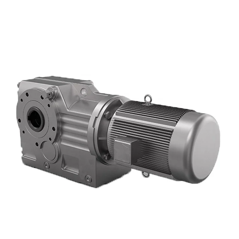 R RF97 107 jenis helical gearbox dengan 1 gear motor