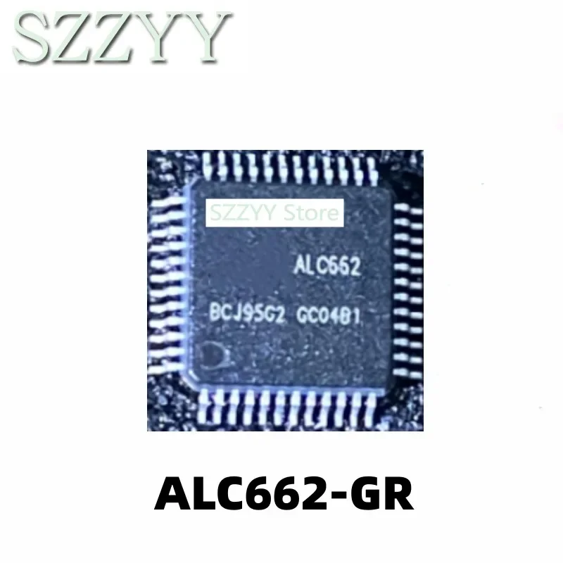 5PCS ALC662-GR ALC662 QFP48 encapsulated audio control chip/sound card chip