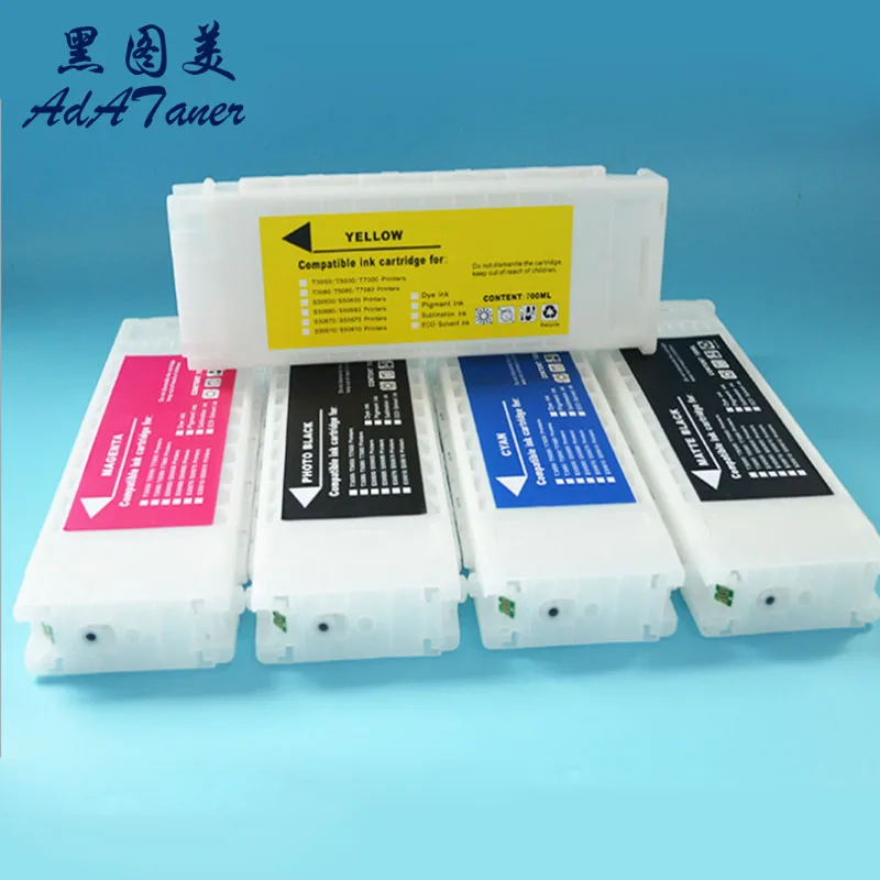 

T6941 - T6945 Refill Empty Ink Cartridge For Epson Surecolor T3200 T5200 T7200 T3270 T5270 T7270 T3000 T5000 T7000 T3070 Printer