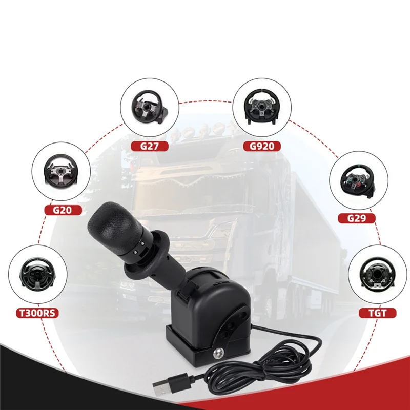 

-A15I USB SIM Ручной тормоз ПК Гоночная игра Симулятор воздушного тормоза ПК SIM USB Грузовик Ручной тормоз Forets2 Европейский/Американский грузовик