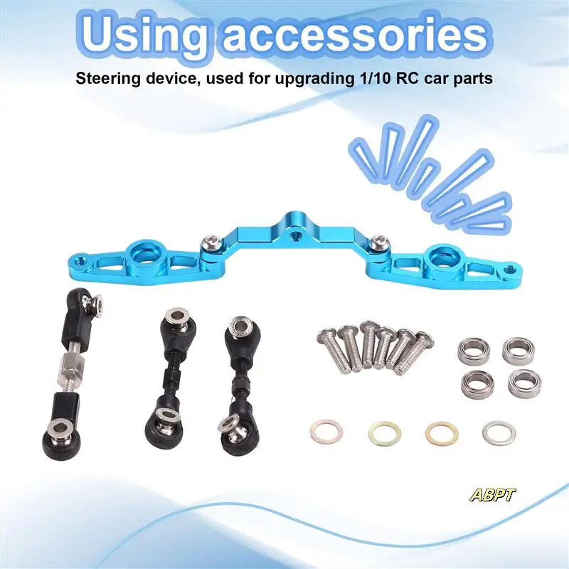 RC Auto Upgrade Stuurset Voor 1/10 Tamiya TT01 RC Auto Upgrade Onderdelen