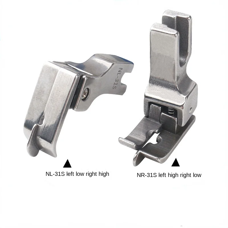 Machine Flat Top Collar Waist Drop Pit High and Low Voltage Foot Concealed Line Tangent Presser Foot NR-31S NL-31S