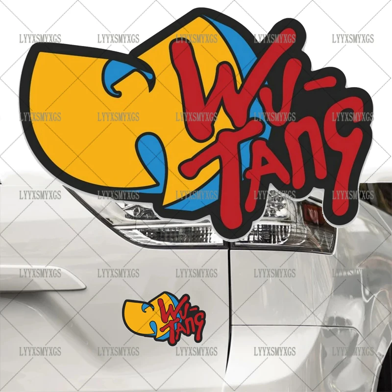 Self-Adhesive Custom Wu-Tang Car Stickers Waterproof Sunscreen Vinyl Decal PVC wholesale Car Accessories