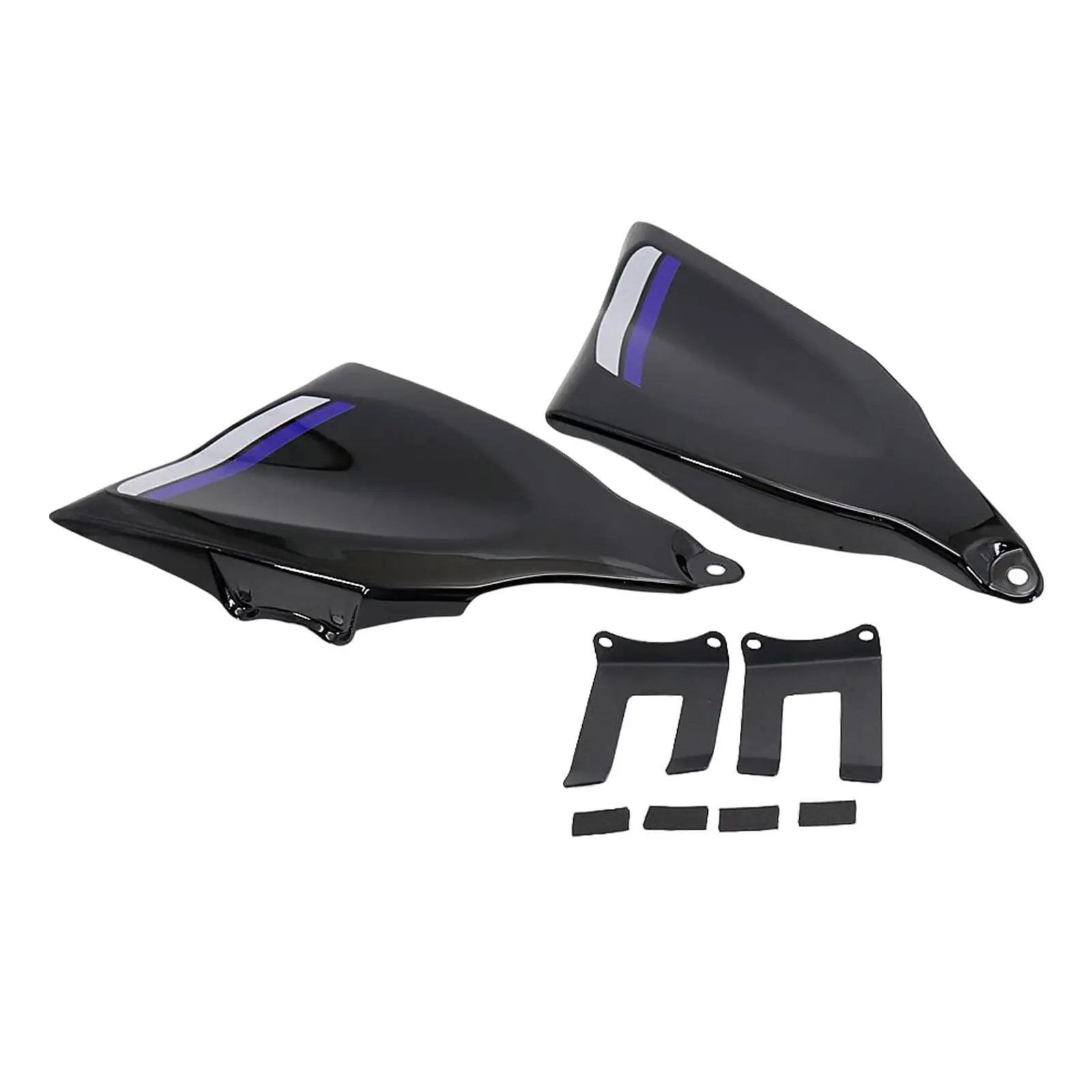 

Motorcycle Frame Infill Side Panel Set Guard Cover Set Kit Fit for MT 09 Replaces Spare Parts Easy to Install Durable