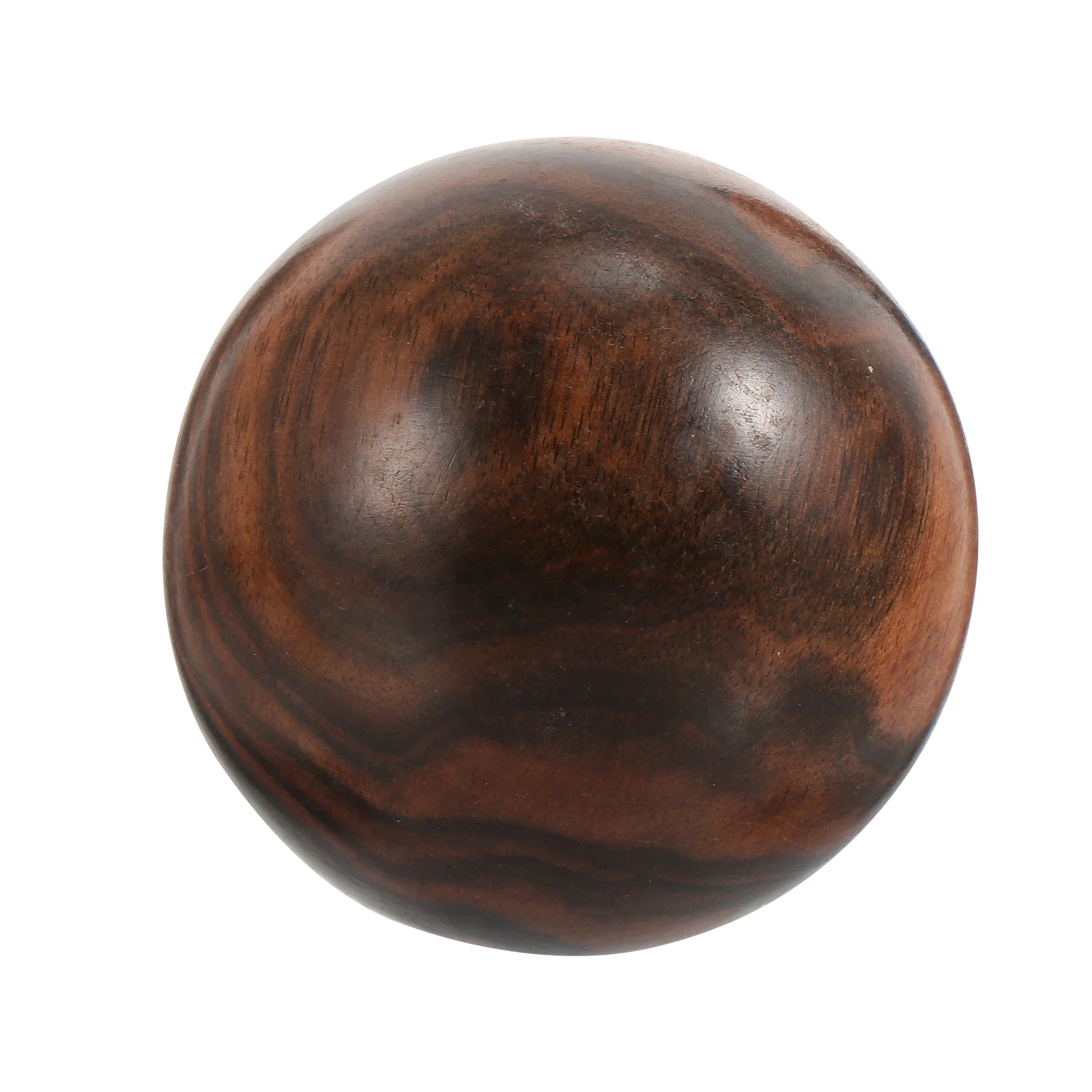 

2pcs Wooden Massage Balls Handheld Exercise For Acupoint Relief Stress Decompression Hand Massager Elderly Adults Natural Wood