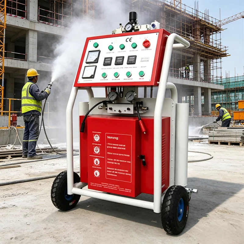 Polyurethane Foam Spray Machine PU Insulation Sprayer Polyurea Waterproof Coating Equipment for Exterior Wall Coating