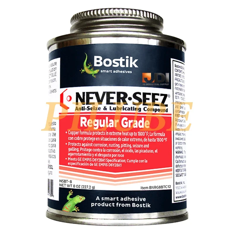 Bostik NEVER-SEEZ REGULAR GRADE NSBT-16 زيوت التشحيم المضادة للمواثقة للحماية أو المنتج الأصلي بطول الأسطح المعدنية #2