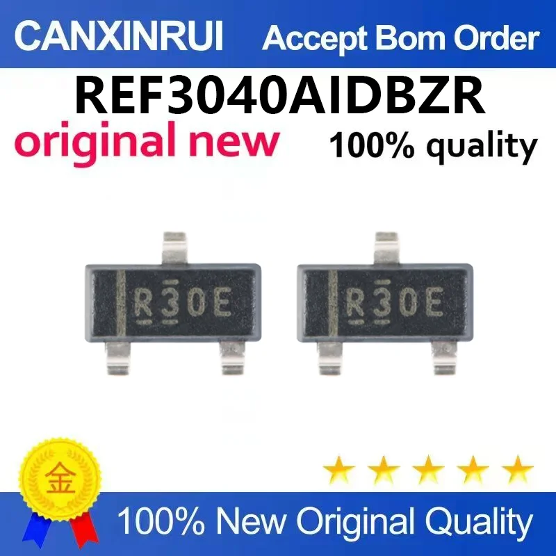 （5pcs-100pcs）Original genuine REF3040AIDBZR silk screen R30E SOT-23 static current voltage reference chip