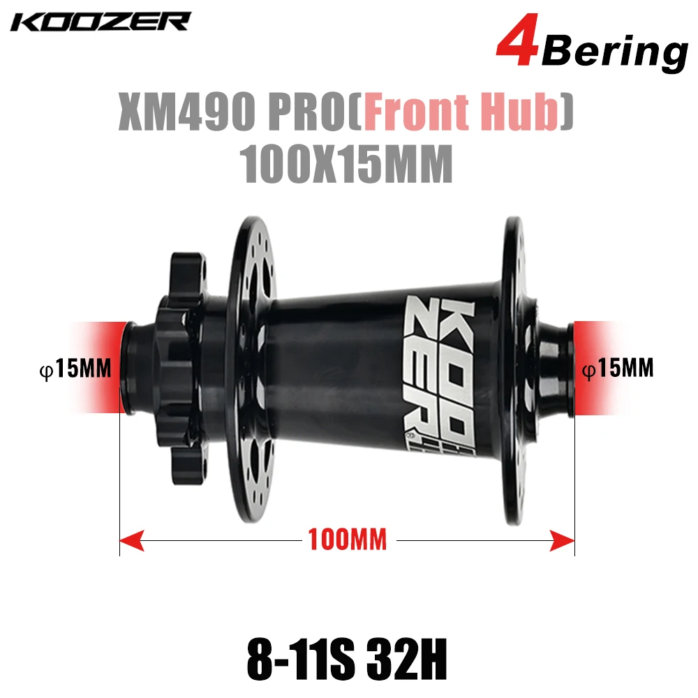 Koozer XM490PRO HG MTB Bicycle Hub 8 9 10 11 12S 28H 32H 36 Holes
