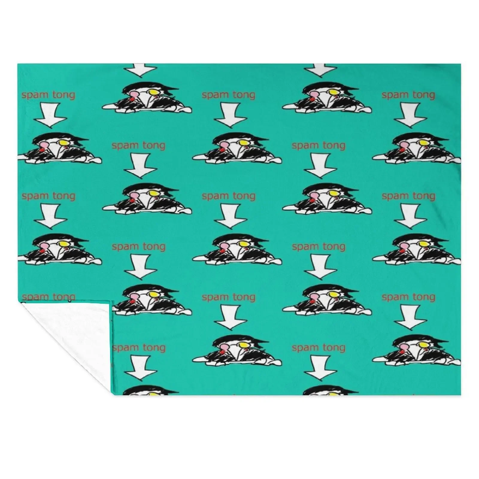 

Deltarune Spamton Throw Blanket Thermals For Travel Flannel Luxury St Softest Blankets