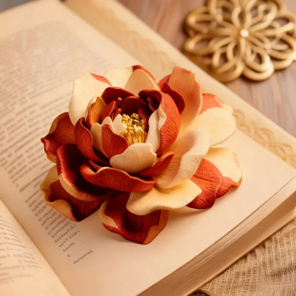 1-teilige exquisite und elegante Blumen-Silikonform für DIY-Kerzen, Harzkunst, handgemachte Seife und Ton-Bastelarbeiten – exquisite Blütenblätter für handgemachte Hochzeiten, Geburtstag,