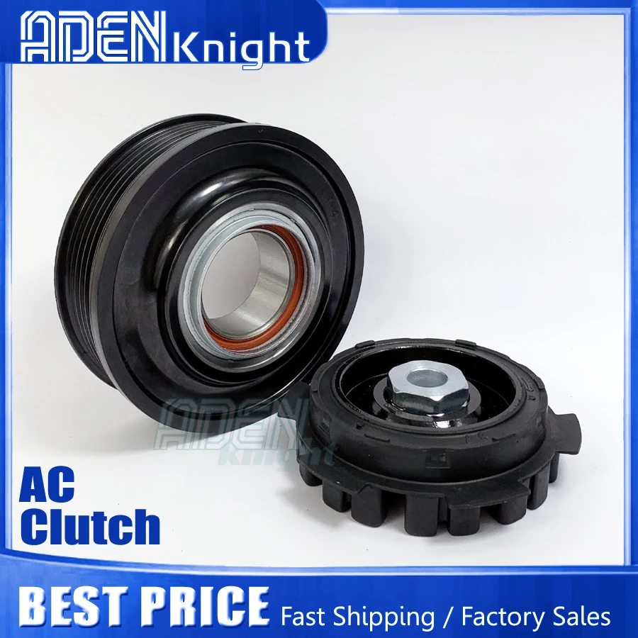 7SEU17C التيار المتناوب ضاغط مخلب لشركة فولكس فاجن T5 الناقل Multivan Amarok 2.0L 447150-1522 447150-2613 7E0820803H 7E0820803E 7E0820803G