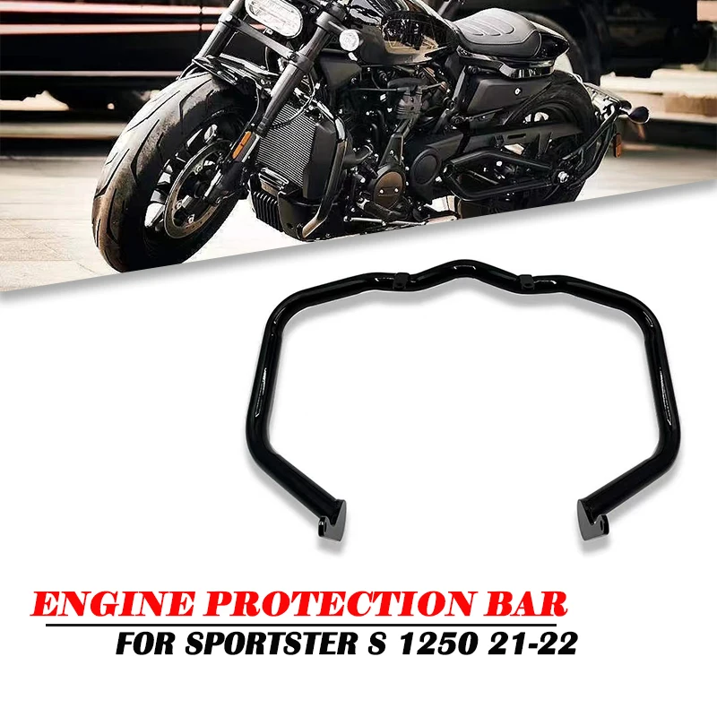 For Harley Sportster S 2021 2022 Highway Engine Guard Crash Bar Frame Protection Bumper Motorcycle Accessories