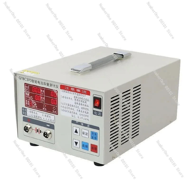 QTBC393 QTBC508 Battery Capacity Tester, 12V-72V for Li-ion Lead Acid EV Battery, Discharge Analyzer Meter
