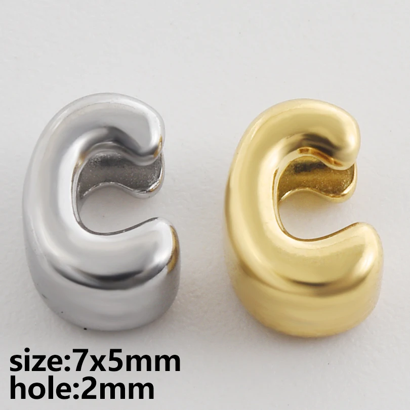 8-26 teile/los Exquisite Kompakte Edelstahl 26 Buchstaben A-Z Charm Anhänger Schmuck Machen Handwerk Diy Halskette Armband Zubehör – Detail 4