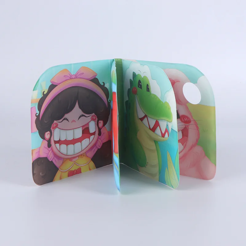 مادة Sezoz EVA عادات جيدة لتطوير فرشاة التنوير للأسنان تحافظ على نظافة التعليم المبكر كتاب ألعاب الأطفال #5