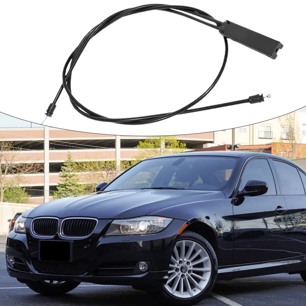 

Front Engine Bonnet Release Cable Wire for BMW 3 Series 328i 328xi 335d 335i 335xi 335is M3 51237184432 51237060552