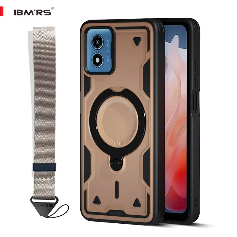 

For Motorola Moto G 5G 2024/G Play 5G/G Power Case,3-in-1 Cover, Military Grade Protection with Lanyard Ho