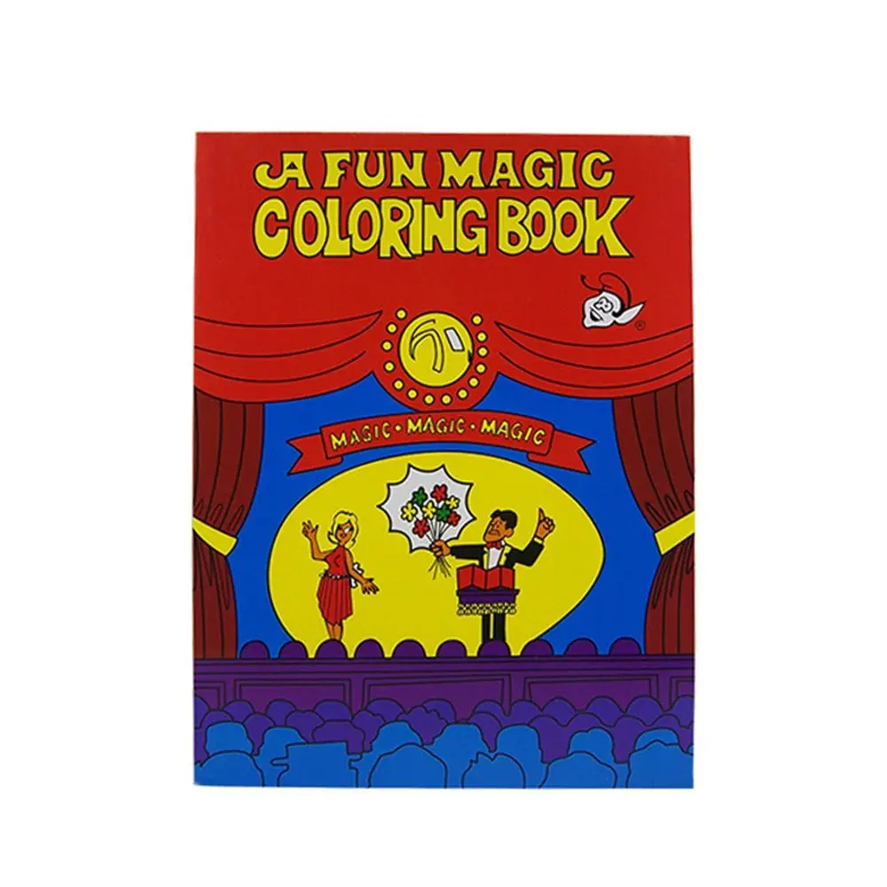 

Magic Prop Magic Trick Book Comedy Magic Gimmick Props Magic Coloring Book Performance Magician Game Magic Prop Books Children