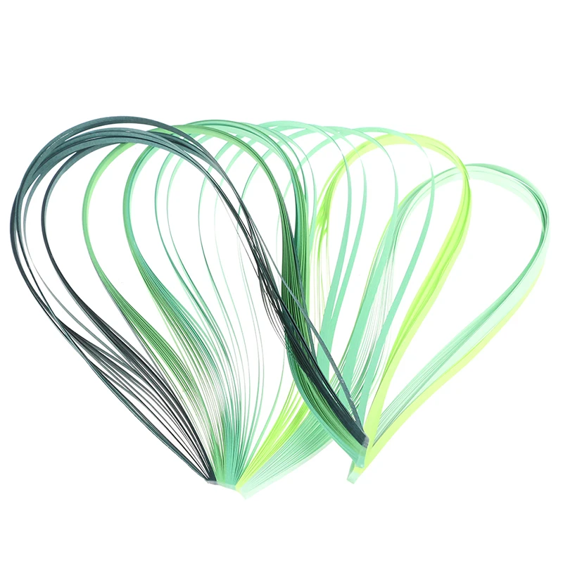 Set di strisce di carta per quilling da 100 pezzi, 3 mm, 39 cm, carta a colori sfumati per artigianato, strumento per quilling fai da te, carta fatta a mano