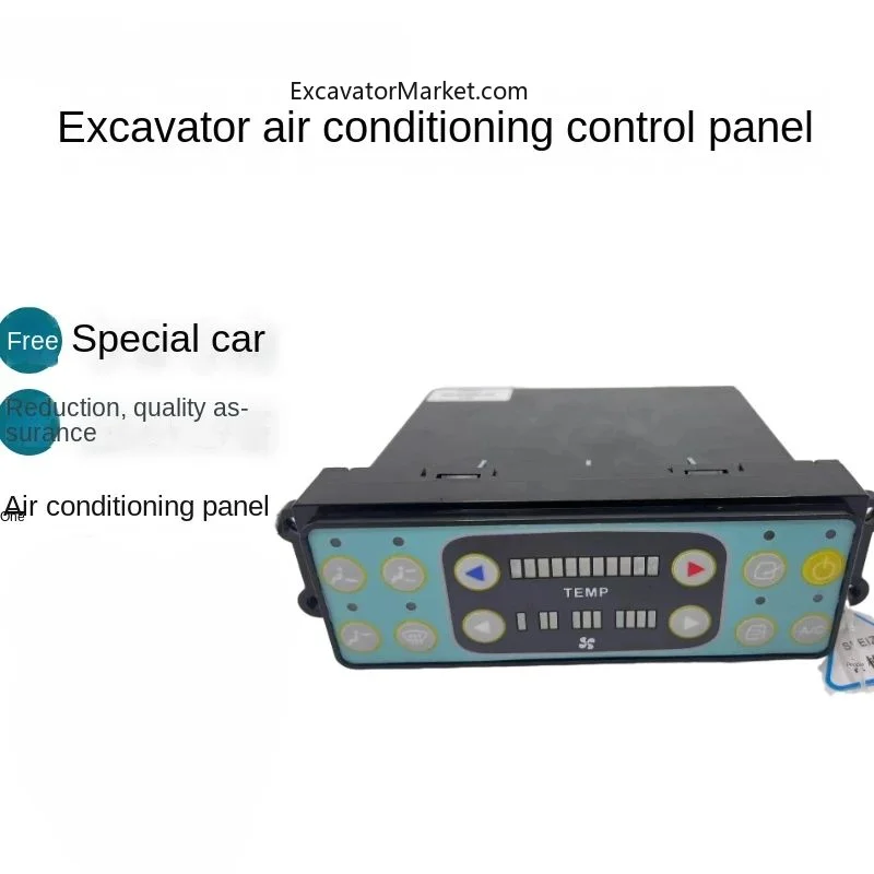 Excavator Accessories Zhonglian Heavy Industry 205 215 230 260 330 360 245-9-10 Air conditioning control panel