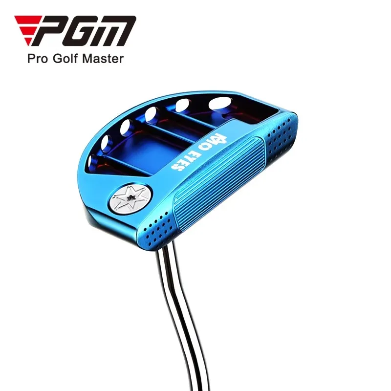 MO EYES II Patent Curved Face Design Low Center of Gravity Black Golf Putter, Putting The Ball More Stable