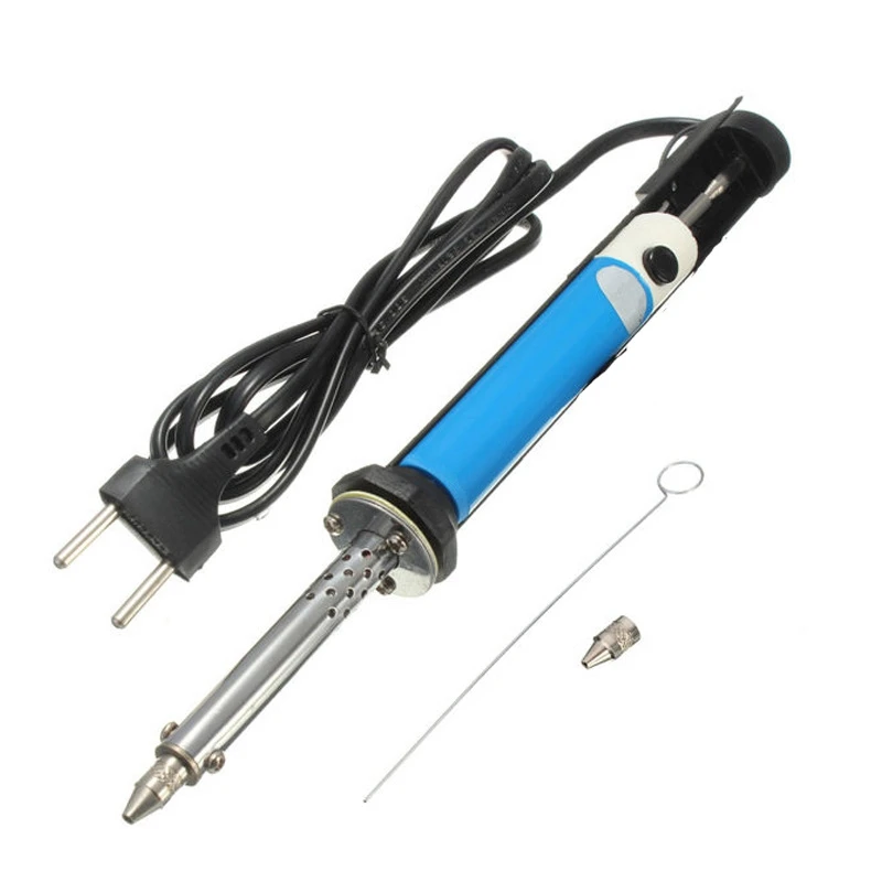 

2In1 Soldering Iron PCB Solder Sucker Desoldering Vacuum Pump Welding Tool 40W 220V,EU Plug