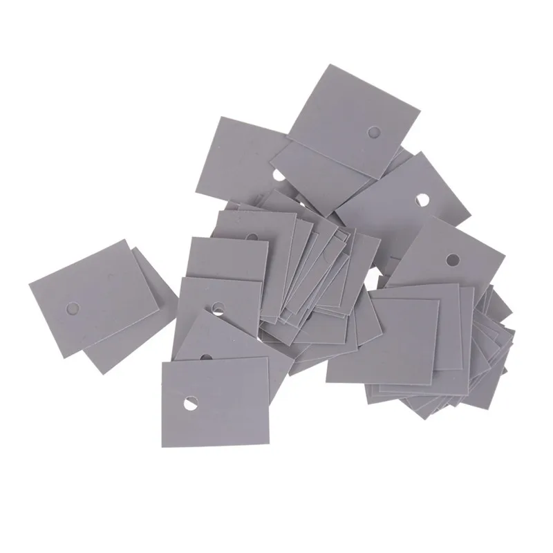 50Pcs TO-247 Transistor Silicone Insulator Insulation Sheet 20*25mm‘