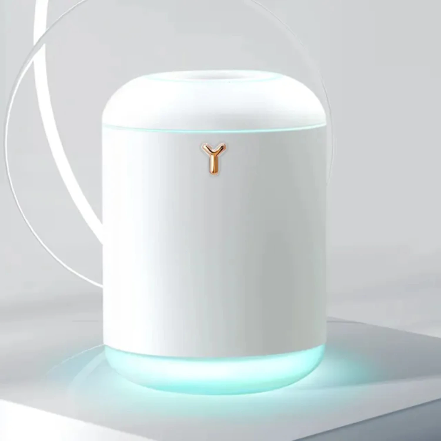 Umidificador de ar portátil grande volume de nevoeiro 1000ML grande capacidade mini desktop escritório quarto purificação de ar