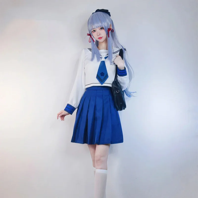 АА ★ COS игра Genshin Impact костюмы Рождество HEYTEA Камисато Аяка косплей костюм JK униформа костюм парик Hallow новинка 2025 АА ★ COS игра Genshin Impact костюмы Рождество HEYTEA Камисато Аяка косплей костюм JK униформа костюм парик Hallow новинка 2025