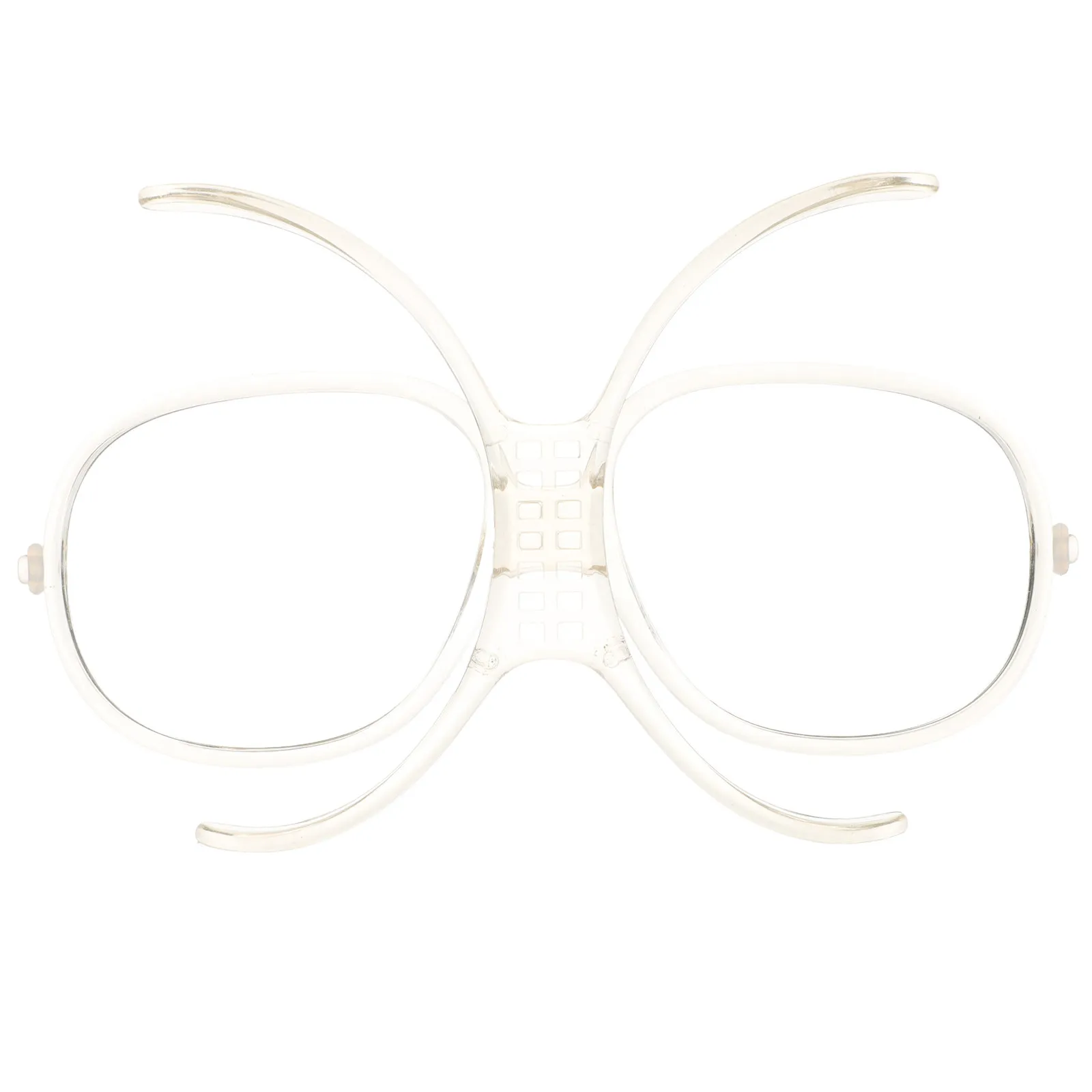 

Вставки для очков для взрослых для зимних видов спорта: регулируемая внутренняя рамка, оптический адаптер, для лыжных и сноубордических очков, надеваемые поверх очков, ветрозащитные, прозрачные