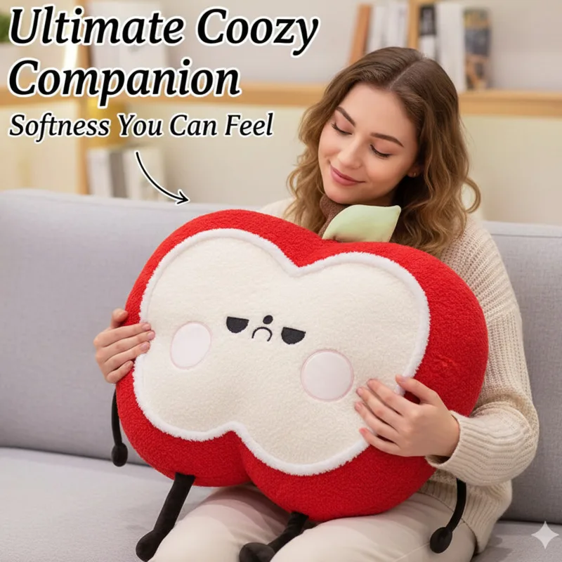 

Love And Deepspace Caleb Plush Toy Cute Sun Fruit Apple Doll Claw Machine Style Stuffed Apple Pillow Birthday Gift Friends New