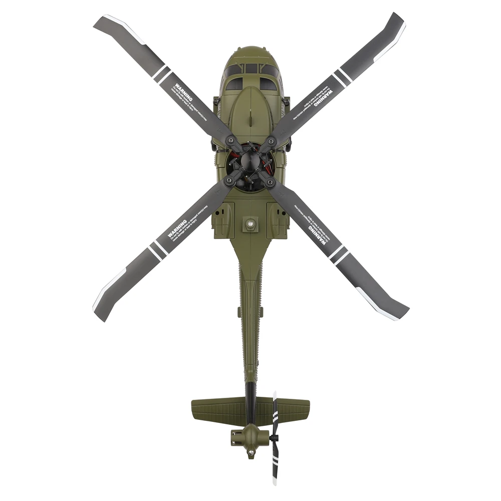 Wltoys K170 RC hélicoptère UH-60L Black Hawk double sans brosse 6 axes gyroscope 4CH 4 lames avion télécommandé modèle d'avion cadeaux