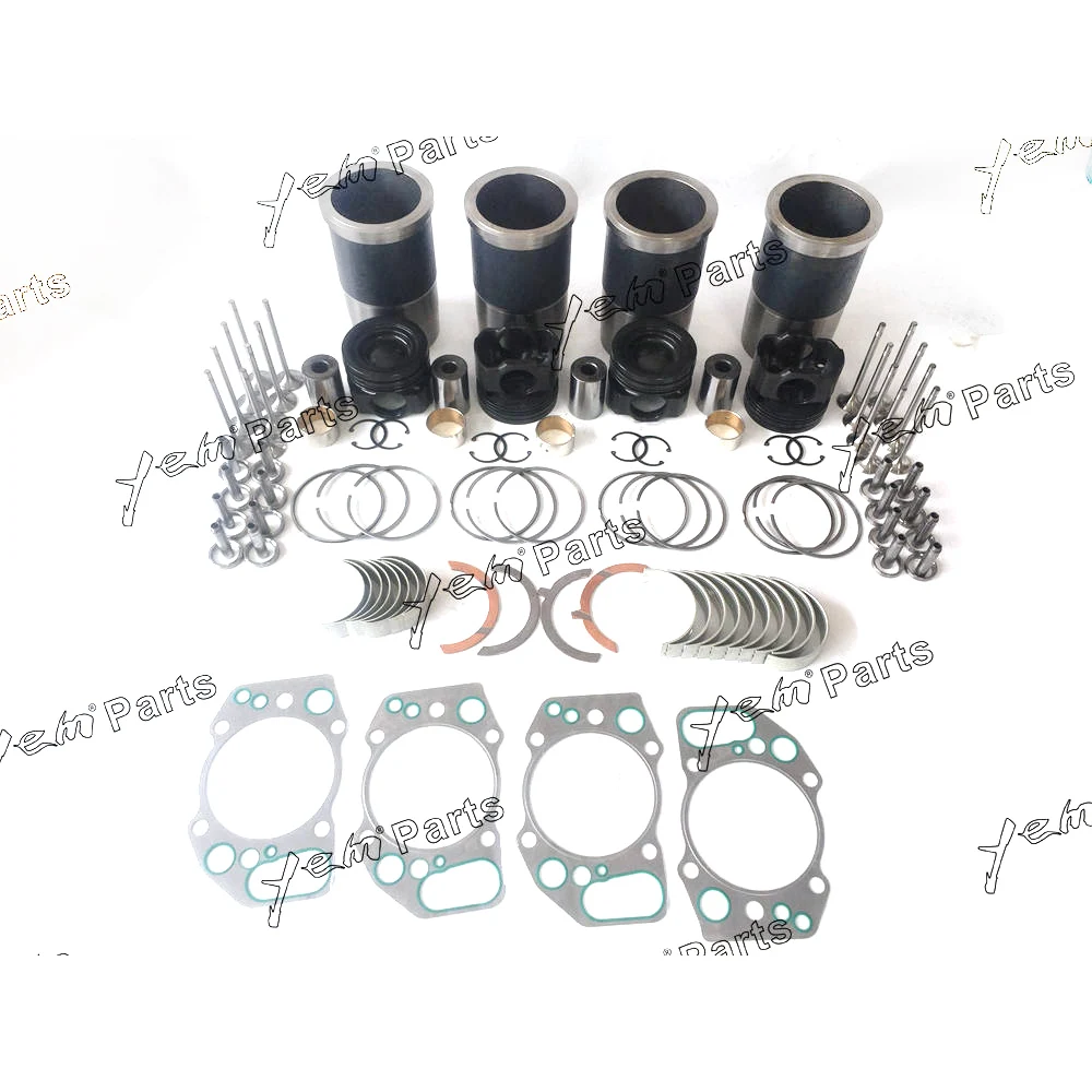 R934C Overhaul Rebuild Kit With Bearing Set Valve Train Head Gasket For Liebherr R934C Excavator Engine Parts