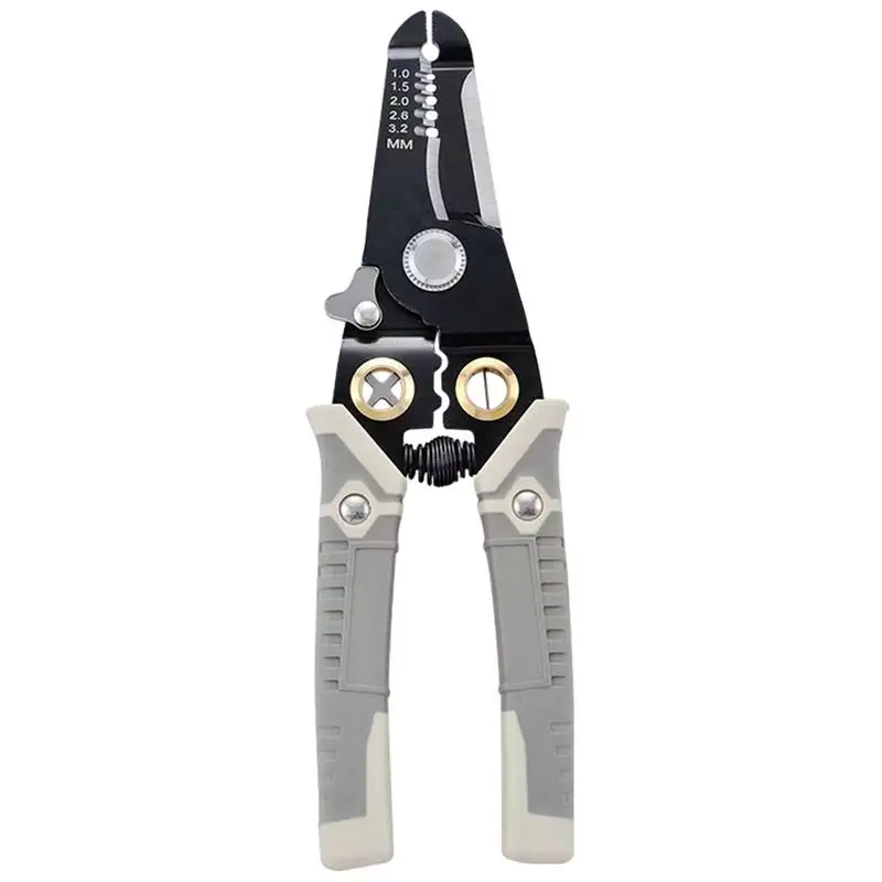 

Wire Crimper Crimping Cable Cutter Wire Stripping Pliers Electrician Crimper For Aluminum Wires Steel Wires Communications