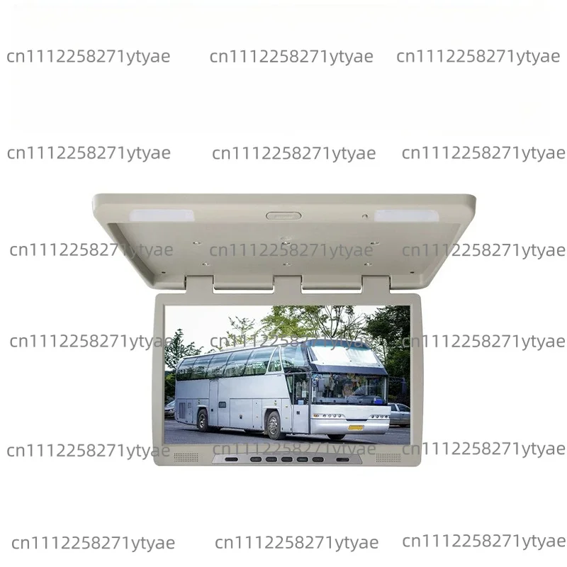19 Inch Pantalla Coche Car Roof HD Monitor Ceiling TV Multimedia Video Player With Bluetooth WiFi USB FM 2+32GB