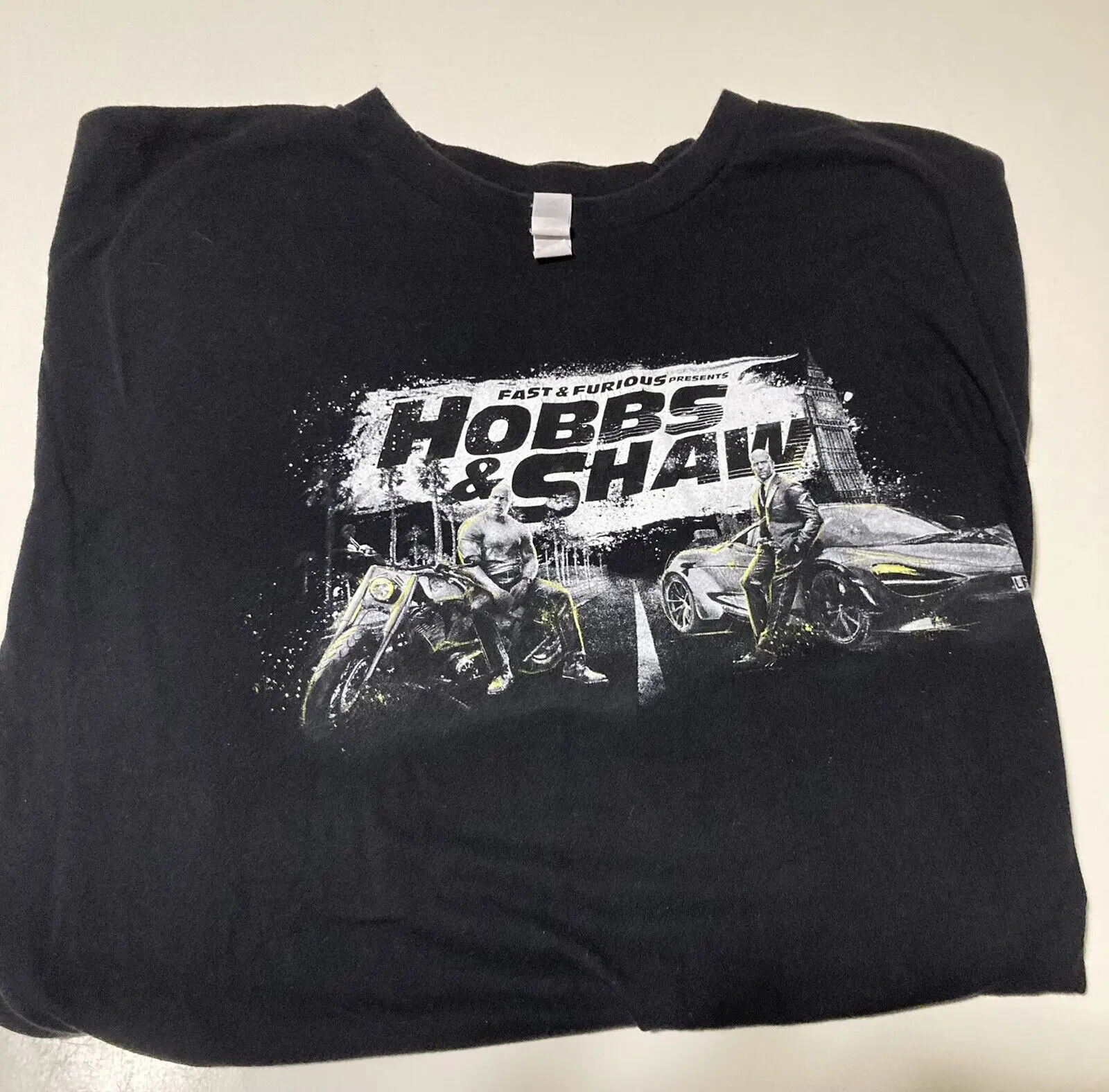 Fast And Furious Presents Hobbs And Shaw Brisk T-Shirt Xl