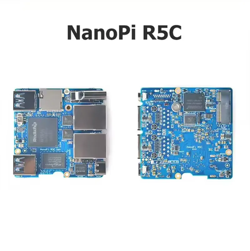 NanoPi R5C Rockchip RK3568 Podwójny port Ethernet 2,5G Obsługa modułu M.2 WiFi HDMI2.0 Linux/Openwrt/Debian/Ubuntu
