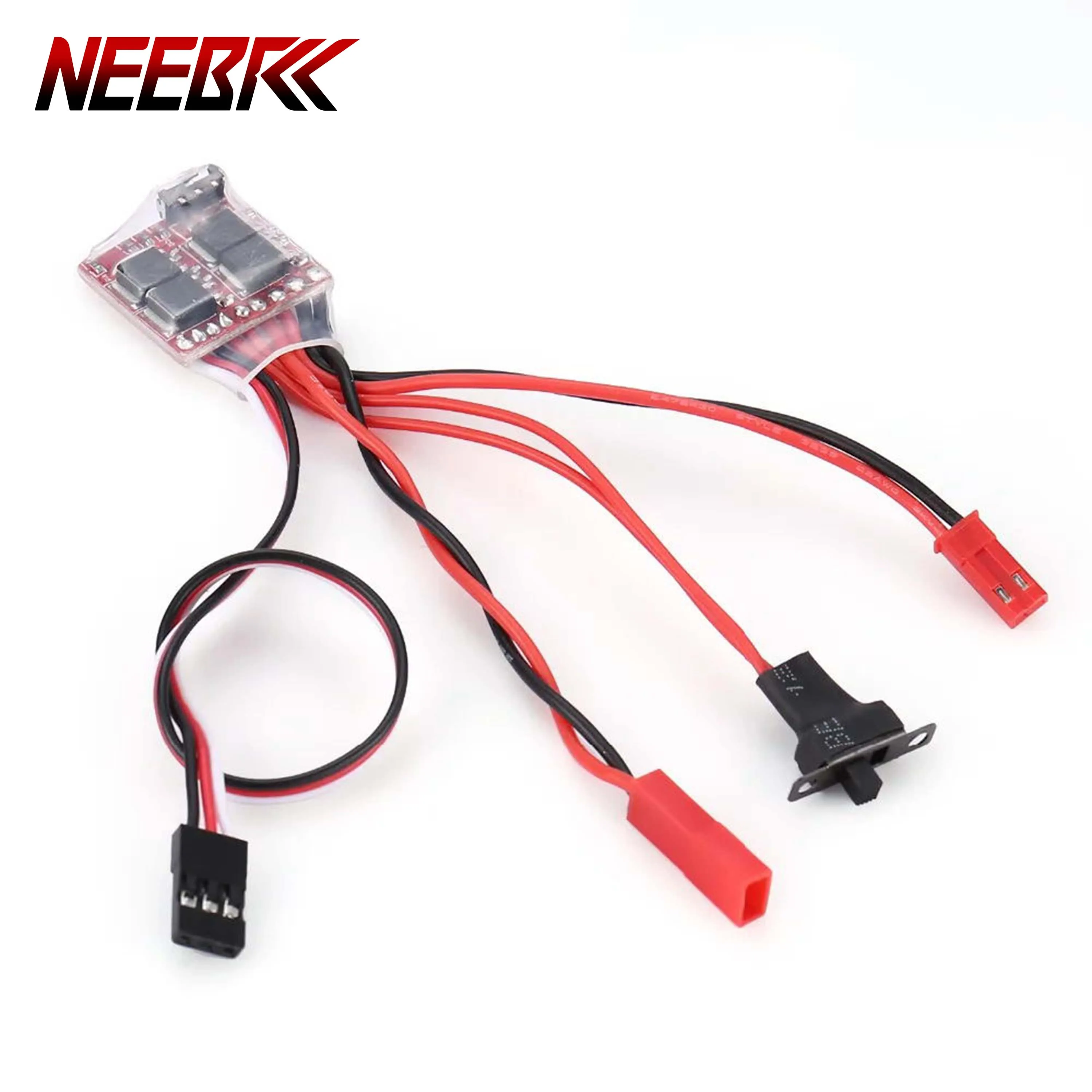 30A 미니 브러시드 ESC 듀얼 웨이 브레이크 속도 컨트롤러 4-8V 1/16 1/18 1/24 RC WPL TRX 자동차 보트 탱크 130 180 260 380 모터 부품