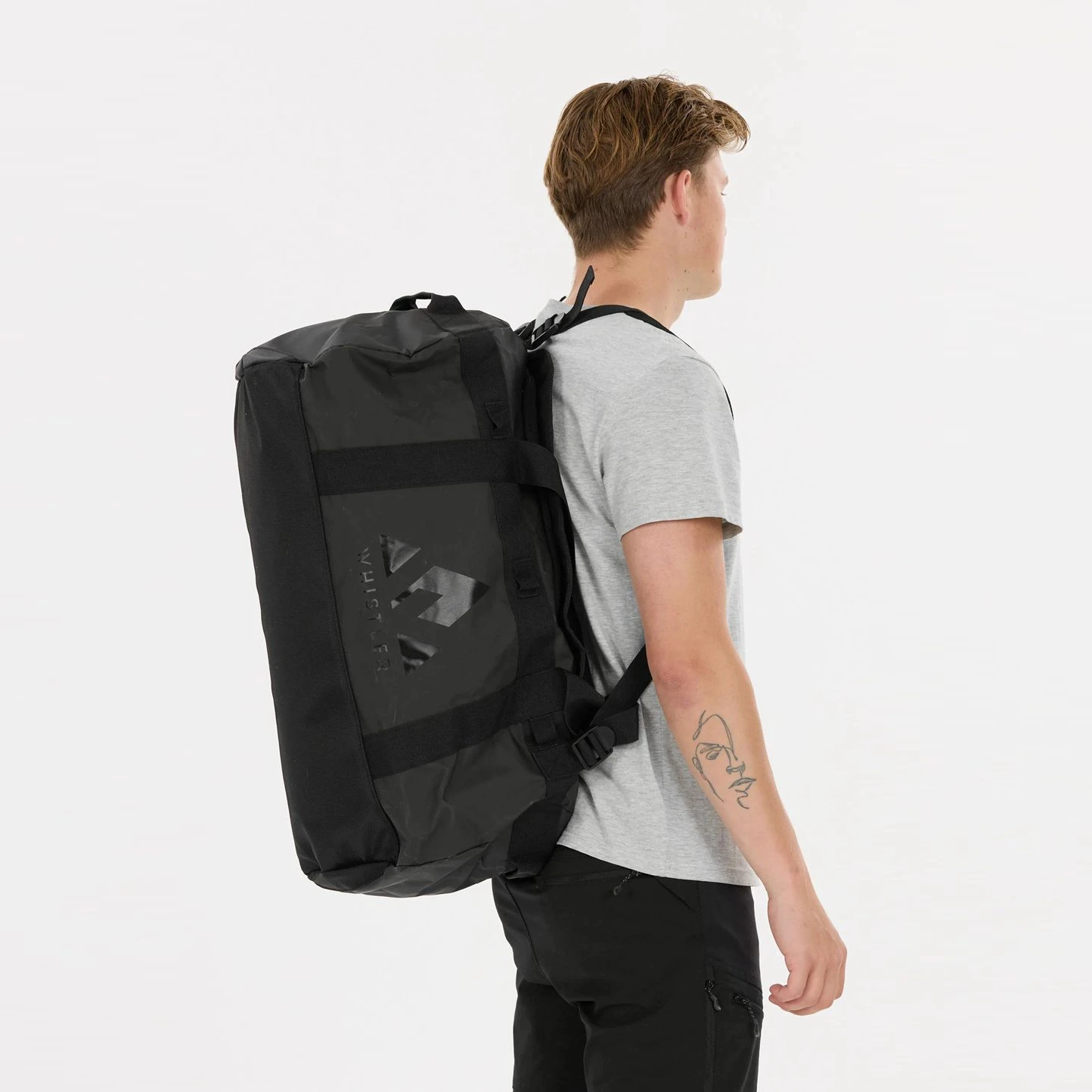 

Large-Capacity Outdoor Waterproof Sports Backpack, Portable Handheld Travel Bag, Durable Luggage Bag for Camping & Daily Use
