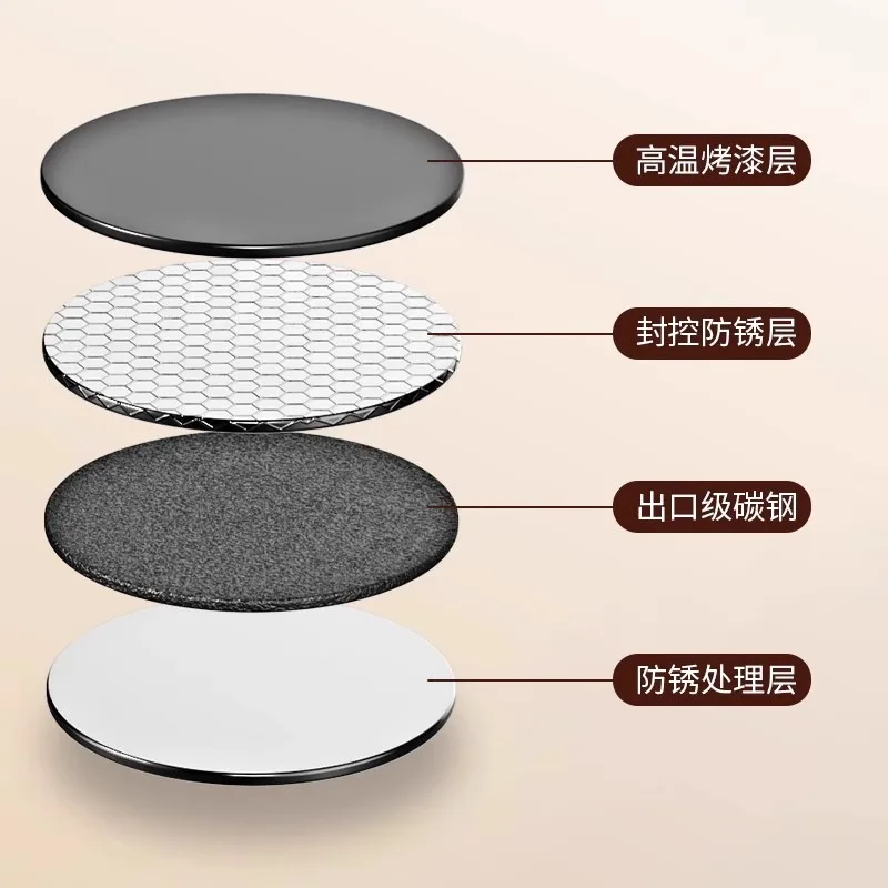 360 degree rotating seasoning rack in the craft kitchen, multi-layer storage saves space