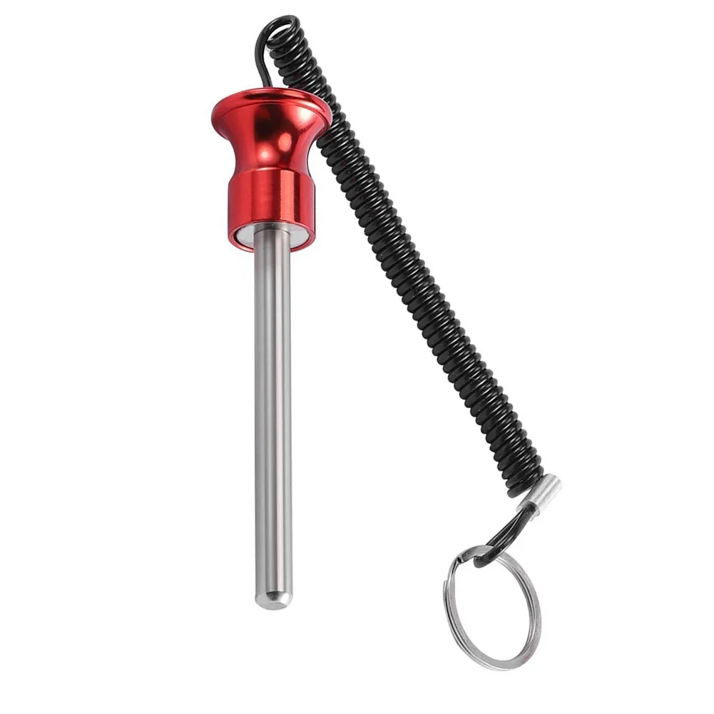 

Magnetic Weight Stack Pin Aluminum Alloy Weight Machine Pin With Lanyard Heavy Duty Weight Stack Pin For Gym Fitness Accessories
