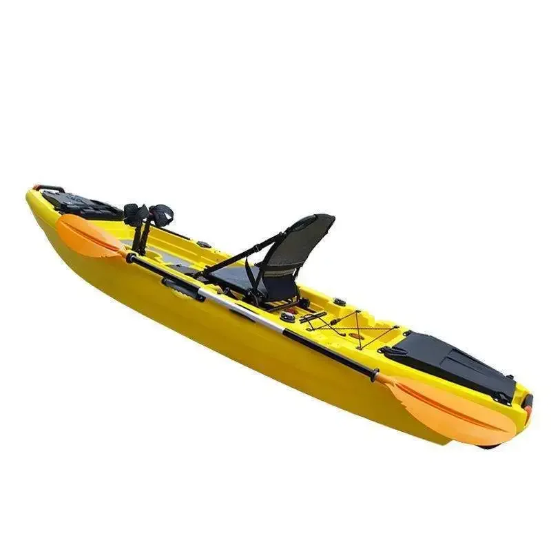 Water pedal boat, plastic rotomolded kayak