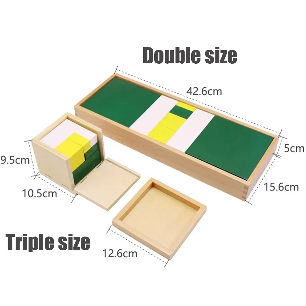 Jouets en Bois Montessori pour Enfants, Jeu Sensoriel, ApprentiCumbria des Maths, Fuchsia, Binomial, Trinomial, 3 Ans et Plus