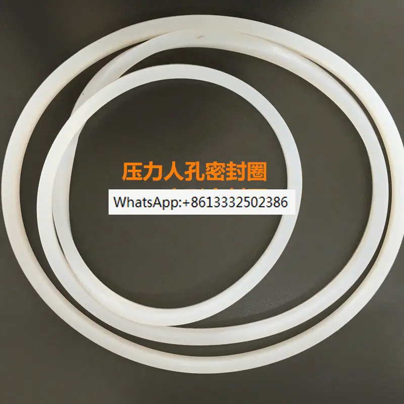 8 * 8 silicone rubber square strip sealing ring, hygienic food grade manhole silicone gasket, pressure manhole sealing